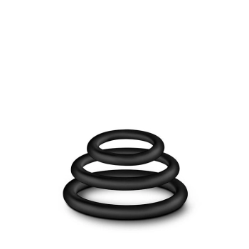 PERFORMANCE VS4 COCK RING SET BLACK