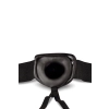 DR. SKIN 7INCH HOLLOW STRAP ON BLACK
