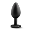 TEMPTASIA BLING PLUG SMALL BLACK