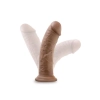 AU NATURAL 8INCH DILDO MOCHA