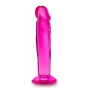 B YOURS SWEET N SMALL 6INCH DILDO PINK