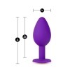 TEMPTASIA BLING PLUG SMALL PURPLE