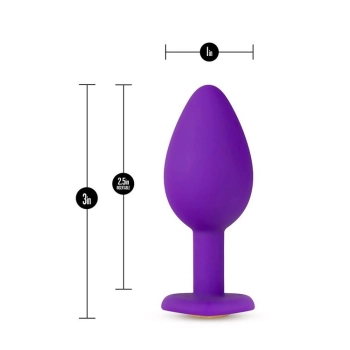 TEMPTASIA BLING PLUG SMALL PURPLE