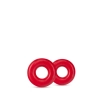 STAY HARD DONUT RINGS OVERSIZED RED