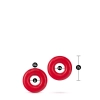 STAY HARD DONUT RINGS OVERSIZED RED