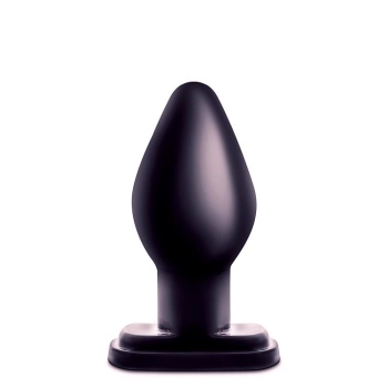 Korek analny Anal Adventures XL Blush PVC czarny 13,3 cm
