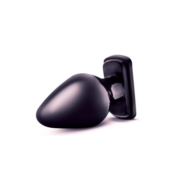 Korek analny Anal Adventures XL Blush PVC czarny 13,3 cm