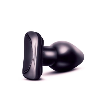 Korek analny Anal Adventures XL Blush PVC czarny 13,3 cm