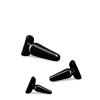 ANAL ADVENTURES BASIC PLUG KIT BLACK