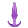 Korek analny B Yours Slim fioletowy TPE 10,8 cm