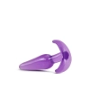 Korek analny B Yours Slim fioletowy TPE 10,8 cm