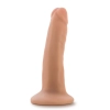 DR. SKIN PLUS 5 INCH POSABLE DILDO VANILLA