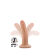 DR. SKIN PLUS 5 INCH POSABLE DILDO VANILLA