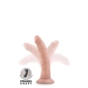 DR. SKIN PLUS 7 INCH POSABLE DILDO VANILLA