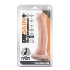 DR. SKIN PLUS 7 INCH POSABLE DILDO VANILLA
