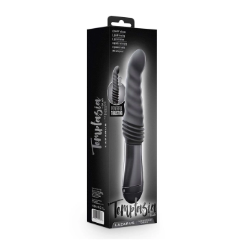 TEMPTASIA LAZARUS THRUSTING DILDO BLACK