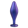 ANAL ADVENTURES MATRIX WAVY BLING PLUG SAPPHIRE