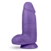 AU NATUREL BOLD CHUB 10" DILDO PURPLE