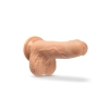 DR. SKIN SILICONE DR. GREY 7 INCH THRUSTING DILDO VANILLA