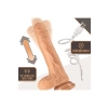 DR. SKIN SILICONE DR. GREY 7 INCH THRUSTING DILDO VANILLA