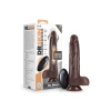 DR. SKIN SILICONE DR. MURPHY 8Â INCH THRUSTING DILDO CHOCOLATE