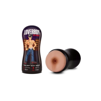 LOVERBOY BAD BOY NEXT DOOR  SELF LUBRICATING STROKER BEIGE