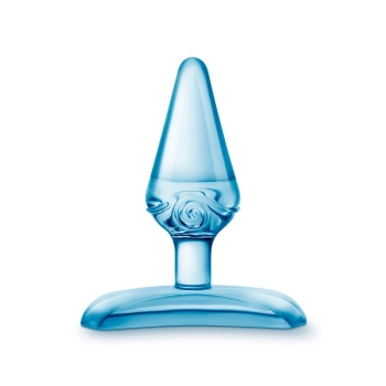 Korek analny Jolly Plug Blush niebieski TPE 6,9 cm