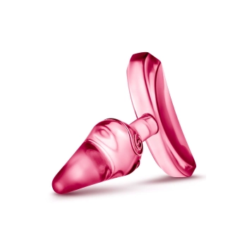 Korek analny Jolly Plug Blush TPE różowy 6,9 cm
