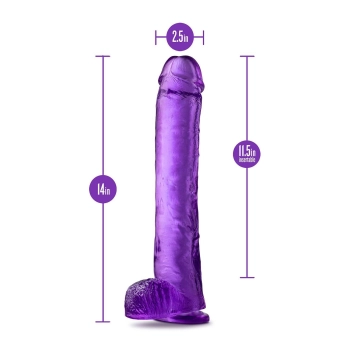 B YOURS PLUS HEFTY Nâ€™ HUNG PURPLE