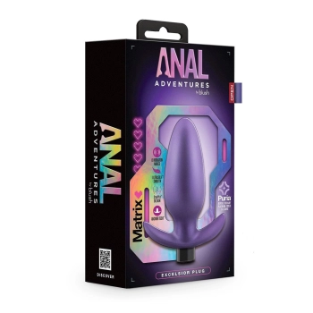 ANAL ADVENTURES MATRIX EXCELSIOR PLUG ASTRO VIOLET