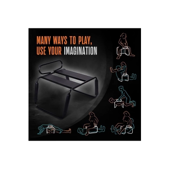TEMPTASIA SURRENDER SEX CHAIR BLACK