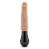 DR. SKIN SILICONE DR. KNIGHT THRUSTING GYRATING VIBRATING DILDO BEIGE