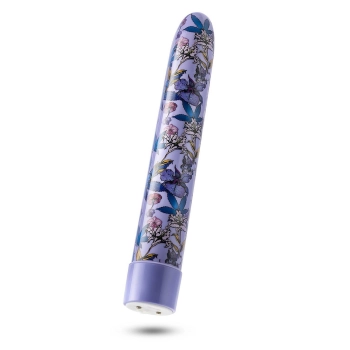 LIMITED ADDICTION FLORADELIC 7 INCH RECHARGEABLE VIBE PURPLE
