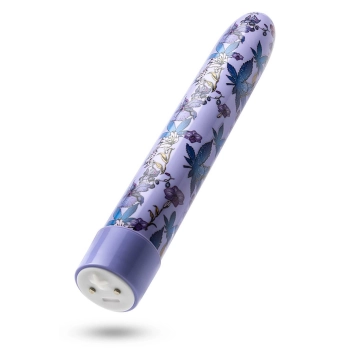 LIMITED ADDICTION FLORADELIC 7 INCH RECHARGEABLE VIBE PURPLE