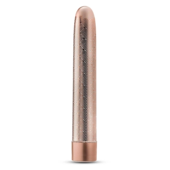 THE COLLECTION LATTICE 7 INCH RECHARGEABLE VIBE ROSE GOLD