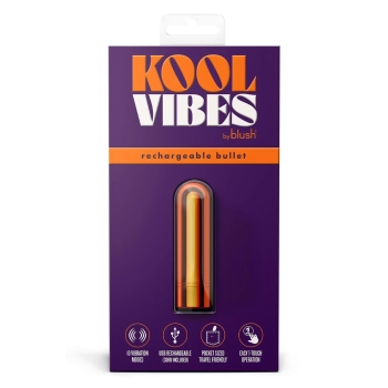 KOOL VIBES RECHARGEABLE MINI BULLET TANGERINE