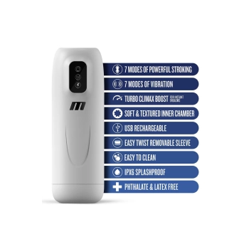 M FOR MEN ROBO-BATOR WHITE