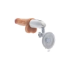 DR. SKIN SILICONE DR. HAMMER 7 INCH THRUSTING DILDO WITH HANDLE BEIGE