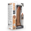 DR. SKIN SILICONE DR. PHILLIPS 8.5 INCH THRUSTING DILDO TAN