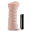 Masturbator wibrujący Ayumi Blush beżowy