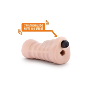 Masturbator wibrujący Ayumi Blush beżowy