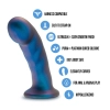 Dildo silikonowe Temptasia Rebellion niebieskie 14 cm