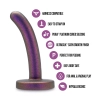 Dildo silikonowe Temptasia Surrender Peg Beginner fioletowe 12 cm