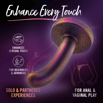 Dildo silikonowe Temptasia Surrender Peg Beginner fioletowe 12 cm