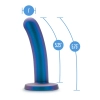 Dildo realistyczne Temptasia Surrender niebieskie 14 cm