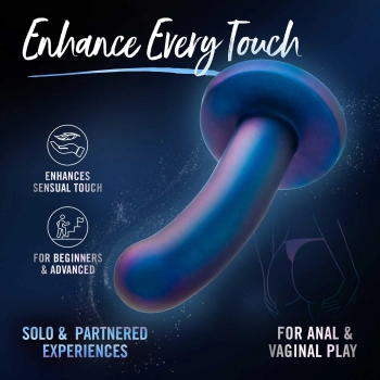 Dildo realistyczne Temptasia Surrender niebieskie 14 cm