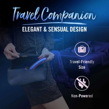 Dildo realistyczne Temptasia Surrender niebieskie 14 cm