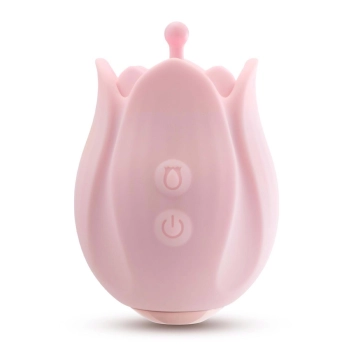 Stymulator łechtaczki Play With Me Romantic Rose różowy USB