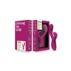 Wibrator króliczek Blush Quinn bordowy silikonowy USB 23 cm