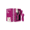Wibrator króliczek Blush Quinn bordowy silikonowy USB 23 cm